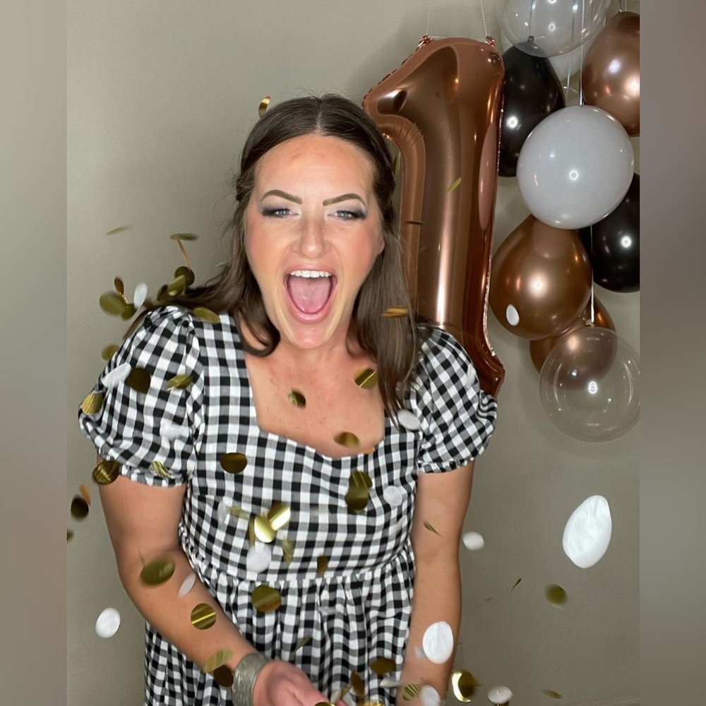 Aleera Gingham Dress